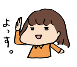 Loose YURUKO. sticker #5980590