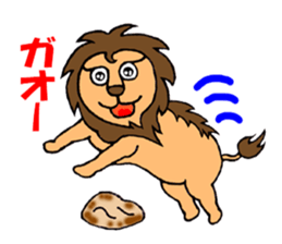 Shishio of Lion sticker #5980712