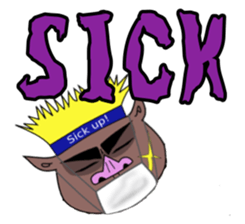 Fat king of the new century-SIOU- sticker #5981974