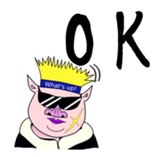 Fat king of the new century-SIOU- sticker #5981981