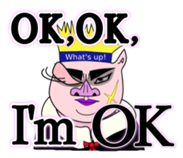 Fat king of the new century-SIOU- sticker #5981982