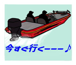 BASS anglers language sticker #5982324