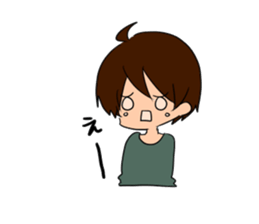 kaomozikun sticker #5982450