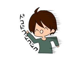 kaomozikun sticker #5982465