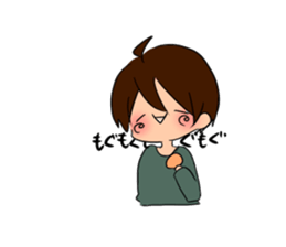 kaomozikun sticker #5982466