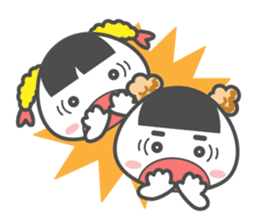 Karamusu-Kun & Tenmusume-chan sticker #5982678