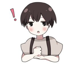 Moody boy sticker #5983001