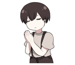 Moody boy sticker #5983011