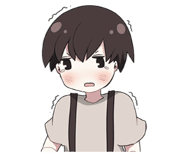 Moody boy sticker #5983017