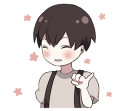 Moody boy sticker #5983018