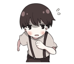 Moody boy sticker #5983020