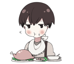 Moody boy sticker #5983022