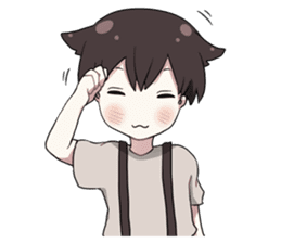 Moody boy sticker #5983025