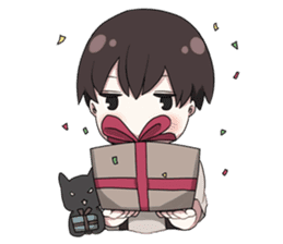 Moody boy sticker #5983028