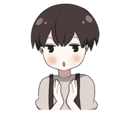 Moody boy sticker #5983030