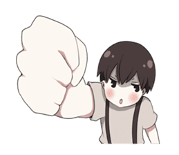 Moody boy sticker #5983035