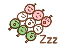 WAGASHI(Japanese confectionery) sticker #5983150