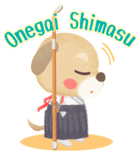 Naginata animal stickers (English) sticker #5983281