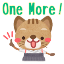 Naginata animal stickers (English) sticker #5983287