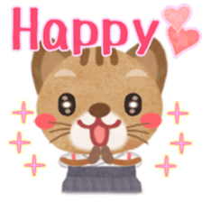 Naginata animal stickers (English) sticker #5983288