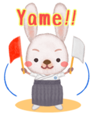 Naginata animal stickers (English) sticker #5983301