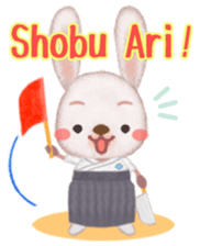 Naginata animal stickers (English) sticker #5983302