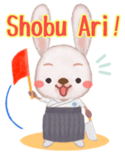 Naginata animal stickers (English) sticker #5983302