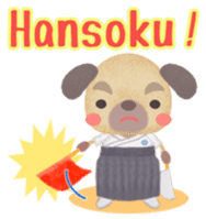 Naginata animal stickers (English) sticker #5983303