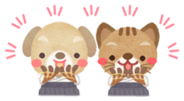 Naginata animal stickers (English) sticker #5983312