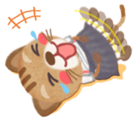 Naginata animal stickers (English) sticker #5983313