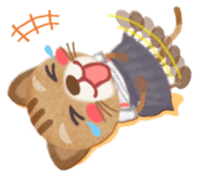 Naginata animal stickers (English) sticker #5983313