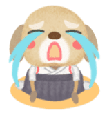 Naginata animal stickers (English) sticker #5983315