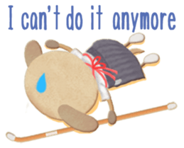 Naginata animal stickers (English) sticker #5983316