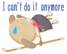 Naginata animal stickers (English) sticker #5983316