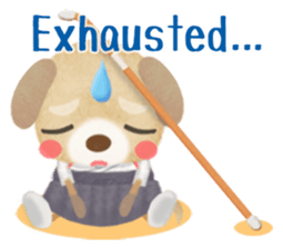 Naginata animal stickers (English) sticker #5983317