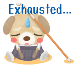 Naginata animal stickers (English) sticker #5983317