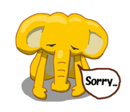 Aikari Elephant for English sticker #5983444