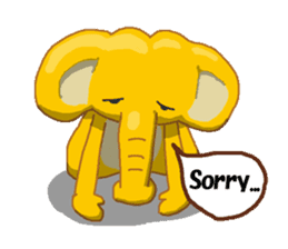 Aikari Elephant for English sticker #5983444