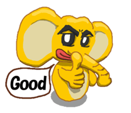 Aikari Elephant for English sticker #5983445
