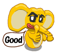Aikari Elephant for English sticker #5983445
