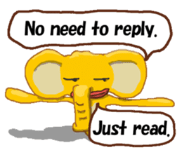 Aikari Elephant for English sticker #5983454