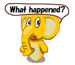 Aikari Elephant for English sticker #5983456