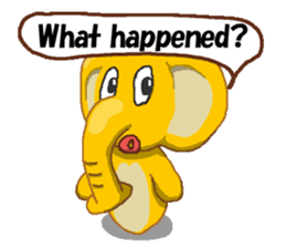 Aikari Elephant for English sticker #5983456