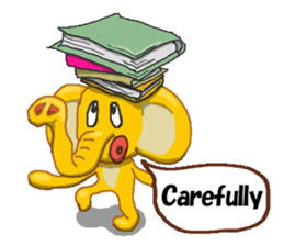 Aikari Elephant for English sticker #5983461