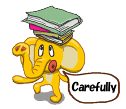Aikari Elephant for English sticker #5983461