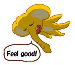 Aikari Elephant for English sticker #5983462