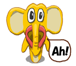 Aikari Elephant for English sticker #5983463