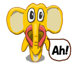 Aikari Elephant for English sticker #5983463
