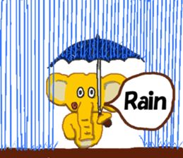 Aikari Elephant for English sticker #5983470