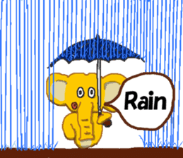Aikari Elephant for English sticker #5983470